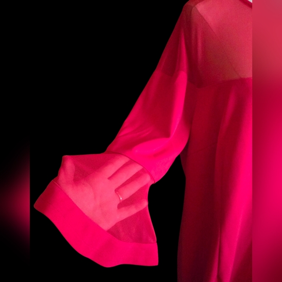 Lane Bryant Elegant Red Shift Dress - Picture 6 of 10